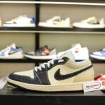 Giày Nike Air Jordan 1 Low SE Coconut Milk Black Real