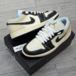 Giày Nike Air Jordan 1 Low SE Coconut Milk Black Real