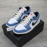 Giày Nike Air Jordan 1 Low SE Shoes ‘Armory Navy’ Real