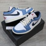 Giày Nike Air Jordan 1 Low SE Shoes ‘Armory Navy’ Real