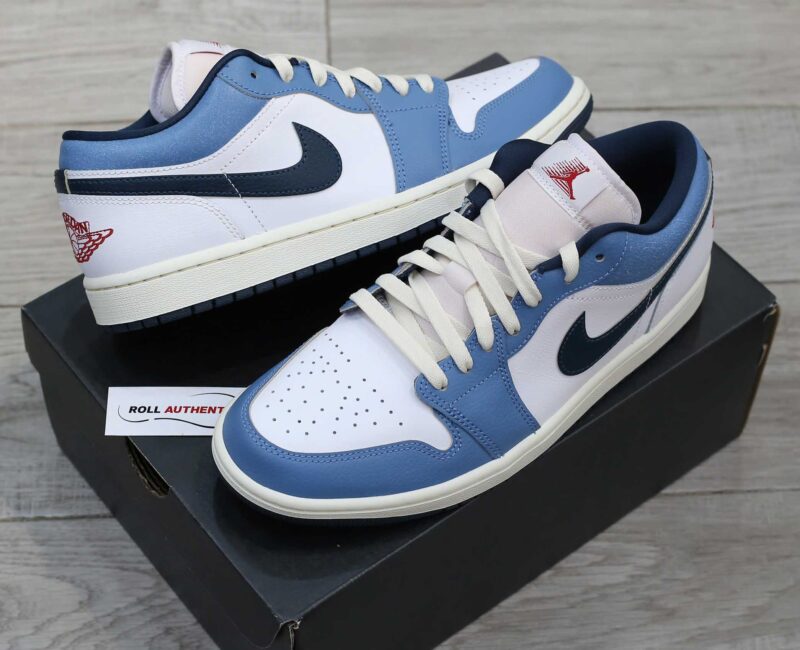 Giày Nike Air Jordan 1 Low SE Shoes ‘Armory Navy’ Real