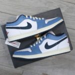 Giày Nike Air Jordan 1 Low SE Shoes ‘Armory Navy’ Real