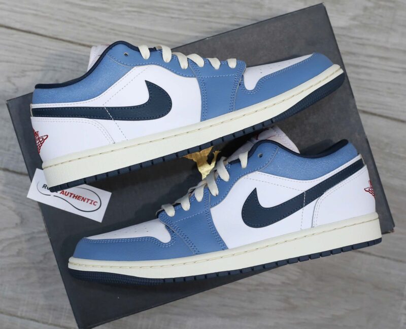 Giày Nike Air Jordan 1 Low SE Shoes ‘Armory Navy’ Real