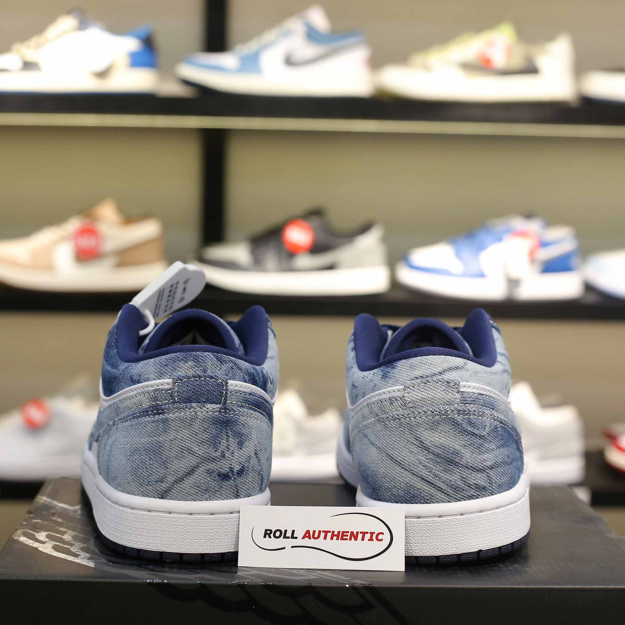 Giày Nike Air Jordan 1 Low SE ‘Washed Denim’ Real