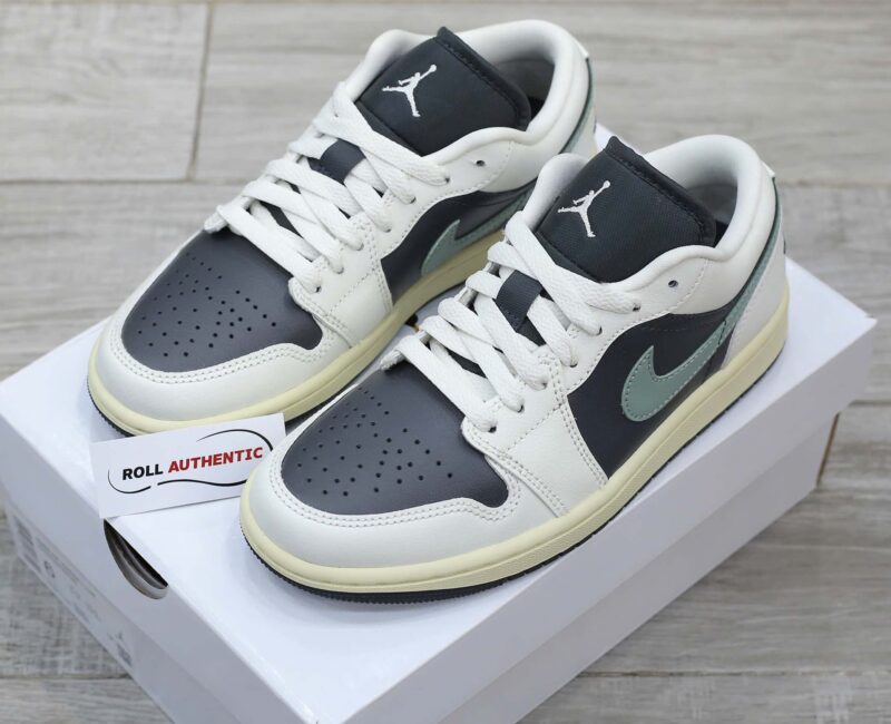 Giày Nike Air Jordan 1 Low ‘Jade Smoke’ (W) Real