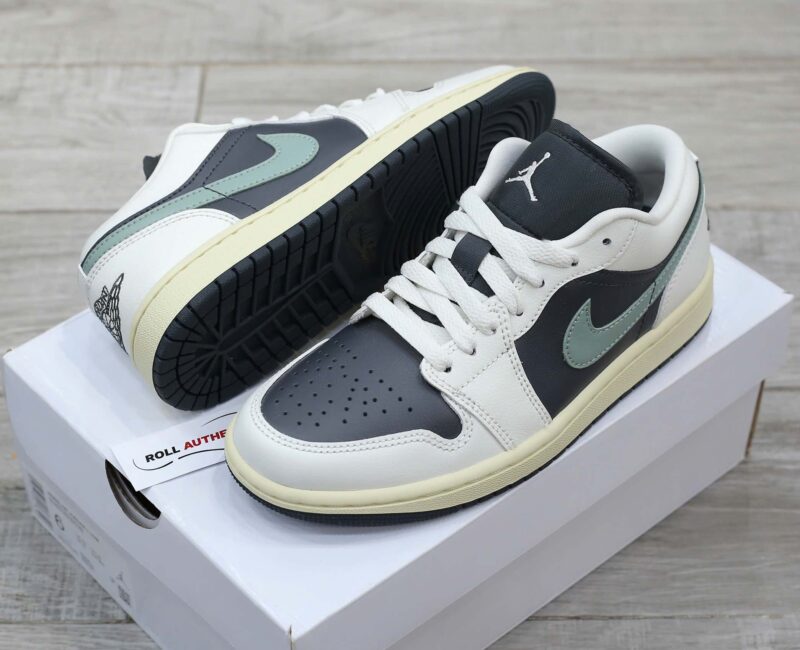 Giày Nike Air Jordan 1 Low ‘Jade Smoke’ (W) Real