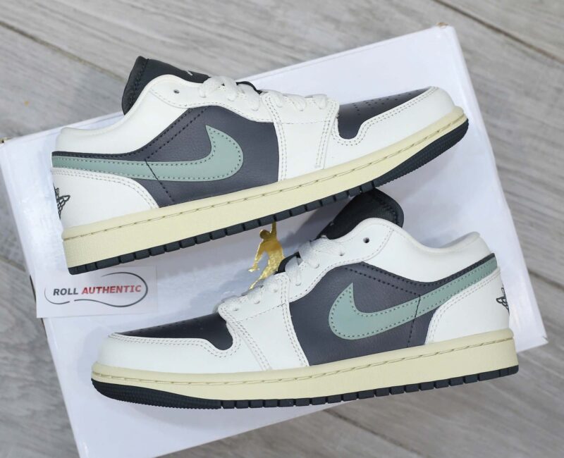 Giày Nike Air Jordan 1 Low ‘Jade Smoke’ (W) Real