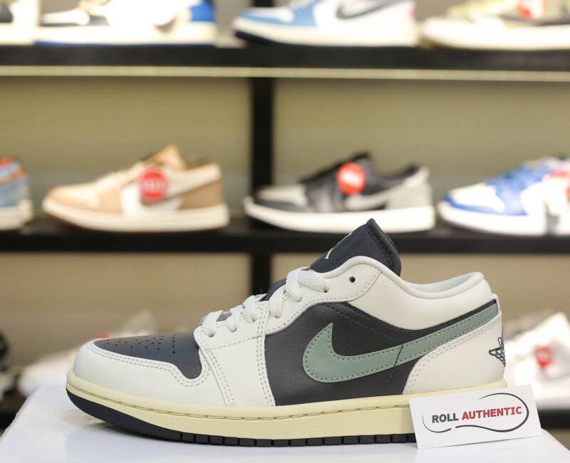 Giày Nike Air Jordan 1 Low ‘Jade Smoke’ (W) Real