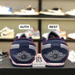 Giày Nike Air Jordan 1 Low ‘Midnight Navy Wolf Grey’ Best Quality