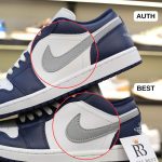 Giày Nike Air Jordan 1 Low ‘Midnight Navy Wolf Grey’ Best Quality