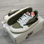 Giày Nike Jordan 1 Low OG Medium Olive Real