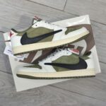 Giày Nike Jordan 1 Low OG Medium Olive Real