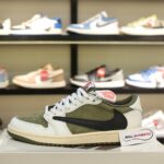 Giày Nike Jordan 1 Low OG Medium Olive Real