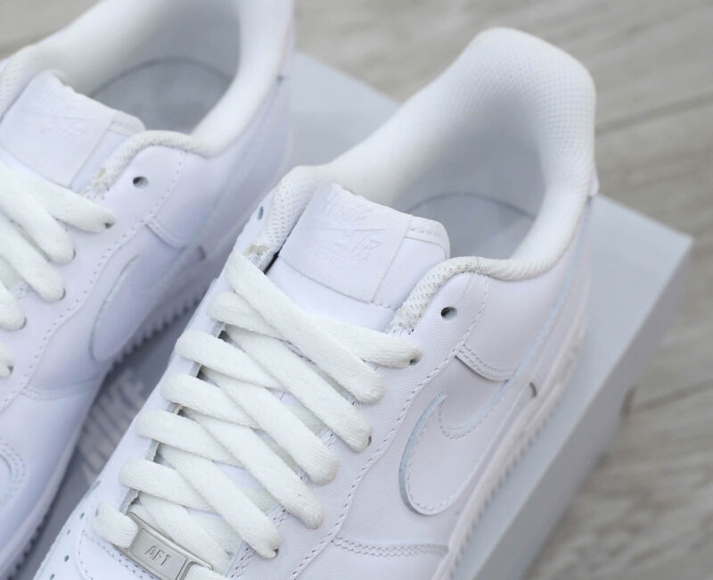 Nike Air Force 1 Trắng Full White Real