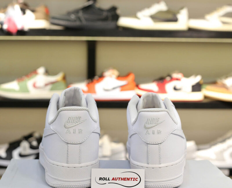 Nike Air Force 1 Trắng Full White Real