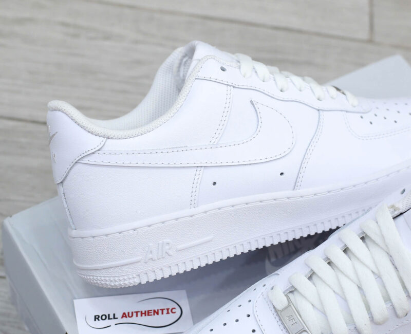 Nike Air Force 1 Trắng Full White Real