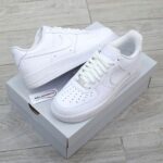 Nike Air Force 1 Trắng Full White Real