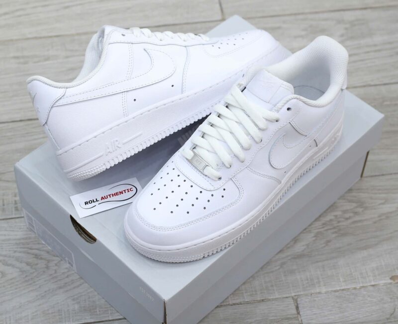 Nike Air Force 1 Trắng Full White Real