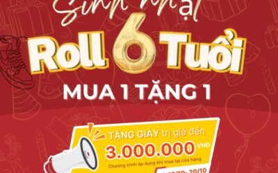 THỂ LỆ CHƯƠNG TRÌNH KHUYẾN MÃI “SINH NHẬT ROLLSNEAKER 6 TUỔI”