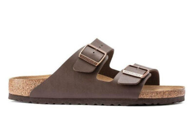 Dép Birkenstock Arizona Soft Footbed Birko-Flor Brown Màu Nâu