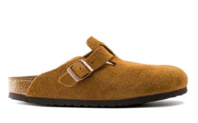 Dép Birkenstock Boston Soft Footbed Mink Màu Nâu