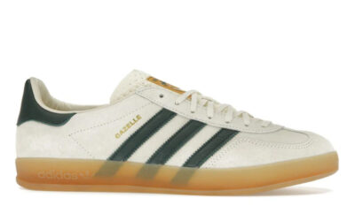 Giày Adidas Gazelle Indoor Cream White Collegiate Green Gum Best Quality