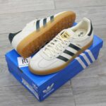 Giày Adidas Gazelle Indoor Cream White Collegiate Green Gum Best Quality