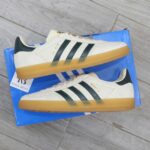 Giày Adidas Gazelle Indoor Cream White Collegiate Green Gum Best Quality