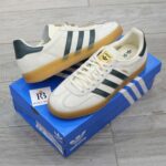 Giày Adidas Gazelle Indoor Cream White Collegiate Green Gum Best Quality