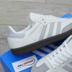 Giày Adidas Samba OG White Grey Trắng Xám Like Auth