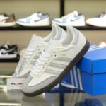 Giày Adidas Samba OG White Grey Trắng Xám Like Auth