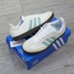 Giày Adidas Samba OG ‘ White Hazy Green’ Like Auth