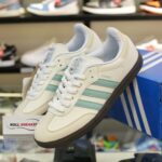 Giày Adidas Samba OG ‘ White Hazy Green’ Like Auth