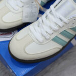 Giày Adidas Samba OG ‘ White Hazy Green’ Like Auth