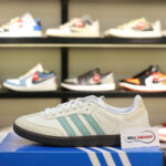 Giày Adidas Samba OG ‘ White Hazy Green’ Like Auth