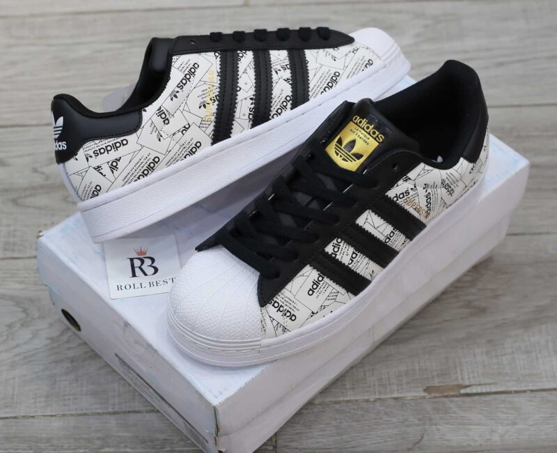 Giày Adidas Superstar 'Label Collage' Best Quality