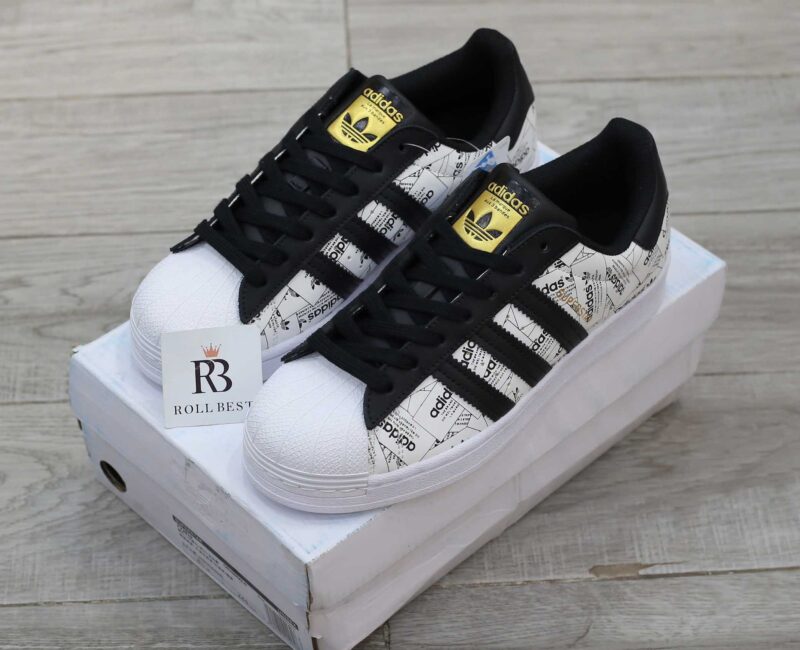 Giày Adidas Superstar 'Label Collage' Best Quality