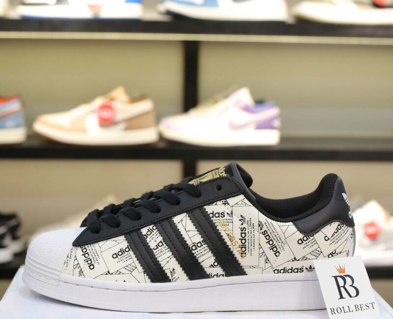 Giày Adidas Superstar 'Label Collage' Best Quality