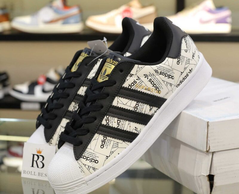 Giày Adidas Superstar 'Label Collage' Best Quality