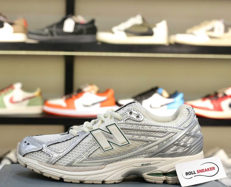 Giày New Balance 1906R Silver Metallic Màu Bạc Xanh Like Auth