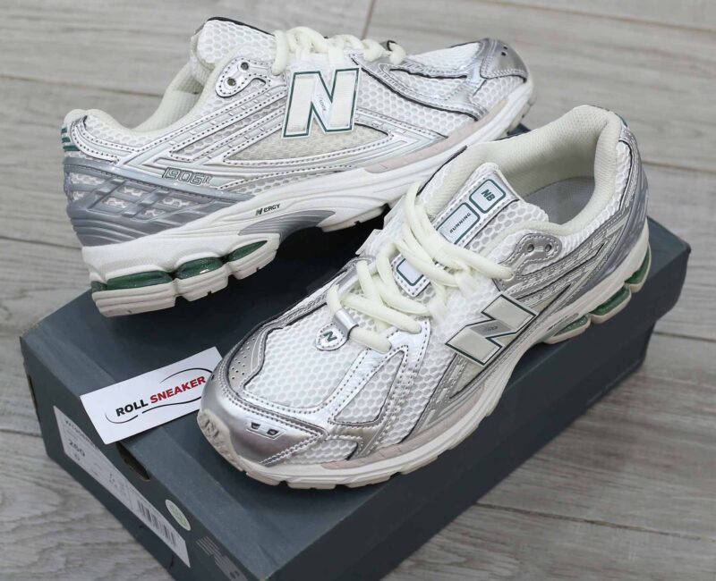 Giày New Balance 1906R Silver Metallic Màu Bạc Xanh Like Auth