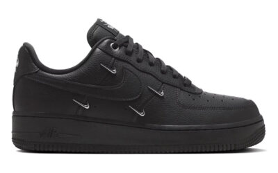 Giày Nike Air Force 1 Low ‘Black Silver Mini Swoosh’ Best Quality