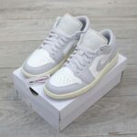 Giày Nike Air Jordan 1 Low (GS) 'Vintage Grey' Real