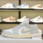 Giày Nike Air Jordan 1 Low (GS) 'Vintage Grey' Real