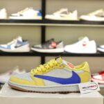 Giày Nike Air Jordan 1 Low OG SP Travis Scott Canary Real