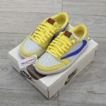 Giày Nike Air Jordan 1 Low OG SP Travis Scott Canary Real