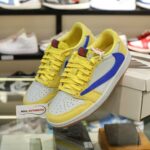 Giày Nike Air Jordan 1 Low OG SP Travis Scott Canary Real