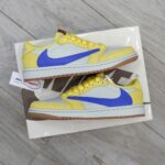 Giày Nike Air Jordan 1 Low OG SP Travis Scott Canary Real