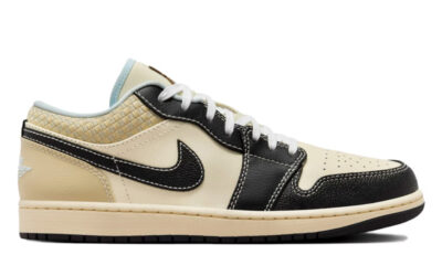 Giày Nike Air Jordan 1 Low SE Coconut Milk Black Like Auth