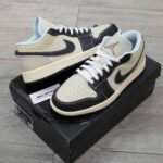 Giày Nike Air Jordan 1 Low SE Coconut Milk Black Like Auth